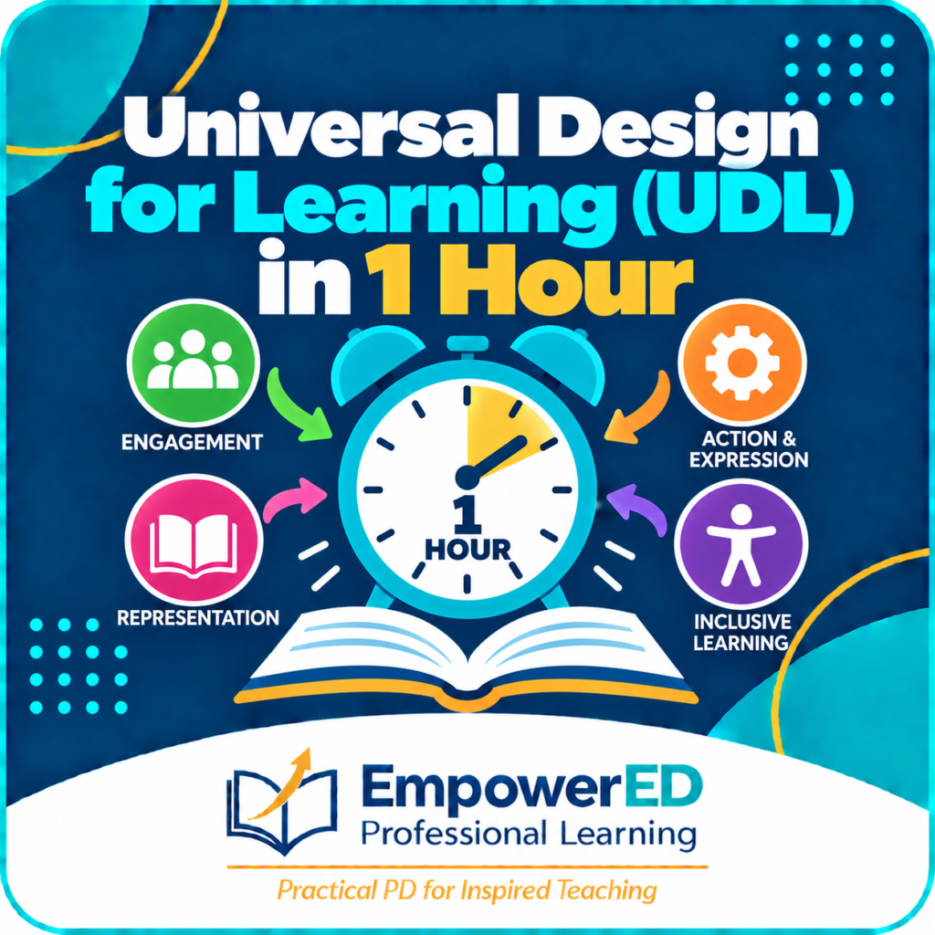 Universal Design for Learning (UDL) in 1 Hour