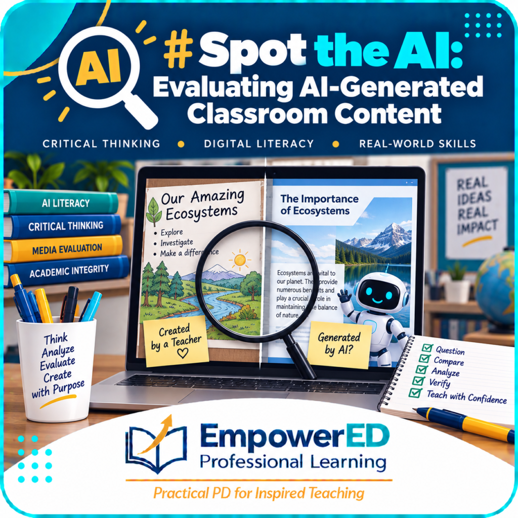 Spot the AI: Evaluating AI-Generated Classroom Content