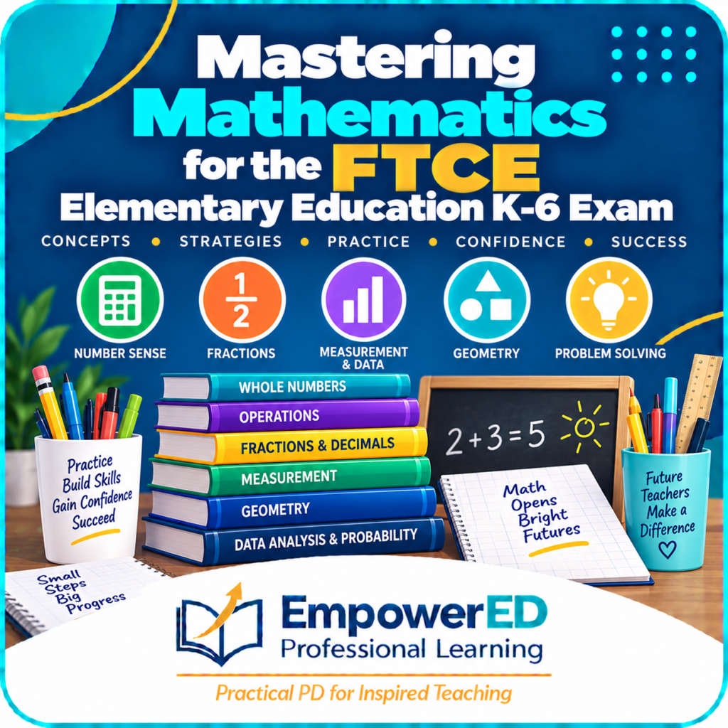Mastering Mathematics for the FTCE Elementary Education K-6 Exam