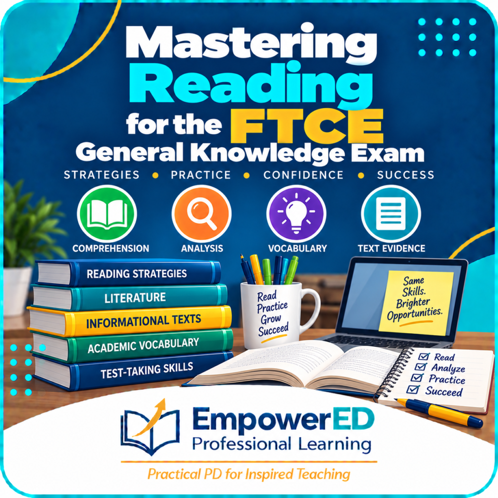 Mastering Reading for the FTCE General Knowledge Exam